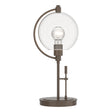 Hubbardton Forge 2015 Bronze Clear Glass (ZM) Pluto Table Lamp