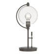 Hubbardton Forge 2015 Dark Smoke Clear Glass (ZM) Pluto Table Lamp