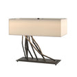 Hubbardton Forge 2012 Black Flax Shade (SE) Brindille Table Lamp