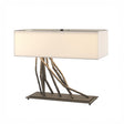 Hubbardton Forge 2012 Natural Iron Natural Anna Shade (SF) Brindille Table Lamp