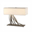 Hubbardton Forge 2012 Natural Iron Natural Anna Shade (SF) Brindille Table Lamp