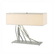 Hubbardton Forge 2012 Vintage Platinum Natural Anna Shade (SF) Brindille Table Lamp