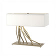 Hubbardton Forge 2012 Soft Gold Natural Anna Shade (SF) Brindille Table Lamp