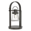 Hubbardton Forge 2014 Dark Smoke Clear Glass (ZM) Erlenmeyer Table Lamp