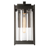 Hubbardton Forge 2023 Coastal Oil Rubbed Bronze Clear Glass (ZM) Cela Medium Outdoor Sconce
