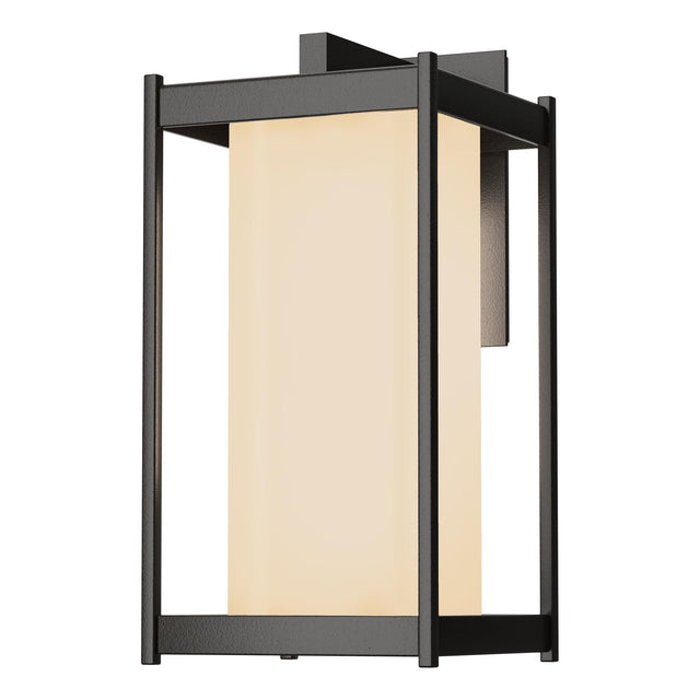 Hubbardton Forge 2023 Coastal Oil Rubbed Bronze Opal Glass (GG) Cela Large Outdoor Sconce