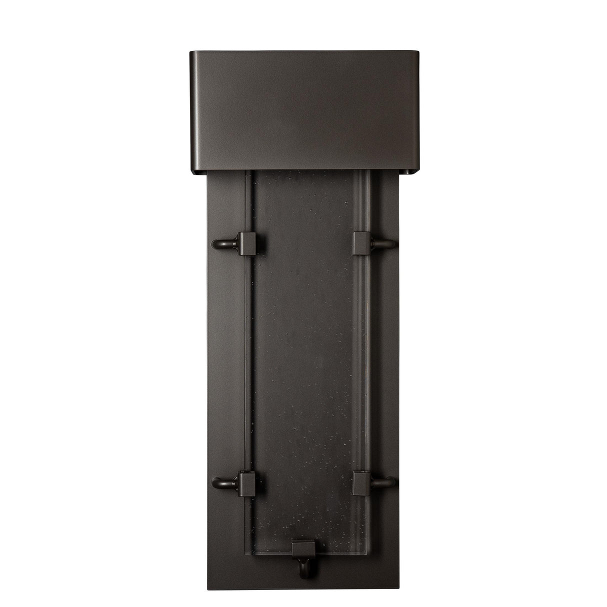Hubbardton Forge 2016 Coastal Dark Smoke Seeded Clear Glass (II) Ursa Small LED Outdoor Sconce