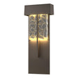 Hubbardton Forge 2020 Coastal Dark Smoke Clear Glass with Shards (YP) Shard XL Outdoor Sconce