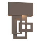 Hubbardton Forge 2016 Coastal Dark Smoke Left Collage Small Dark Sky Friendly LED Outdoor Sconce