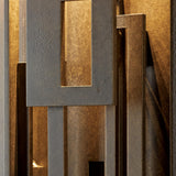 Hubbardton Forge 2016 Coastal Dark Smoke Collage Large Dark Sky Friendly LED Outdoor Sconce