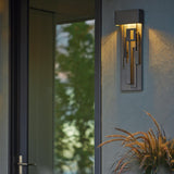 Hubbardton Forge 2016 Coastal Dark Smoke Collage Large Dark Sky Friendly LED Outdoor Sconce