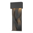 Hubbardton Forge 2016 Coastal Black Tress Small Dark Sky Friendly LED Outdoor Sconce