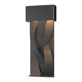 Hubbardton Forge 2016 Coastal Black Tress Small Dark Sky Friendly LED Outdoor Sconce