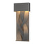 Hubbardton Forge 2016 Coastal Natural Iron Tress Small Dark Sky Friendly LED Outdoor Sconce