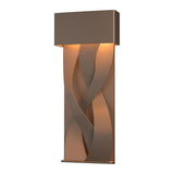 Hubbardton Forge 2016 Coastal Bronze Tress Small Dark Sky Friendly LED Outdoor Sconce
