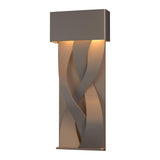 Hubbardton Forge 2016 Coastal Dark Smoke Tress Small Dark Sky Friendly LED Outdoor Sconce