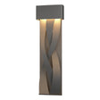 Hubbardton Forge 2016 Coastal Natural Iron Tress Large Dark Sky Friendly LED Outdoor Sconce