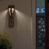 Hubbardton Forge 2016 Coastal Bronze Tress Large Dark Sky Friendly LED Outdoor Sconce
