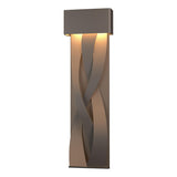 Hubbardton Forge 2016 Coastal Dark Smoke Tress Large Dark Sky Friendly LED Outdoor Sconce