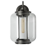 Hubbardton Forge 2022 Coastal Oil Rubbed Bronze Clear Glass (ZM) Fairwinds Large Outdoor Sconce