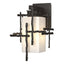 Hubbardton Forge 2023 Coastal Oil Rubbed Bronze Opal Glass (GG) Tura Small Outdoor Sconce