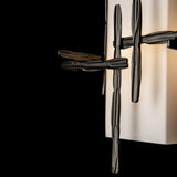 Hubbardton Forge 2023 Coastal Oil Rubbed Bronze Opal Glass (GG) Tura Small Outdoor Sconce