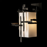 Hubbardton Forge 2023 Coastal Oil Rubbed Bronze Opal Glass (GG) Tura Small Outdoor Sconce