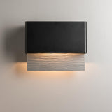 Hubbardton Forge 2019 Coastal Black Coastal Burnished Steel Stratum Dark Sky Friendly LED Outdoor Sconce
