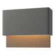 Hubbardton Forge 2019 Coastal Natural Iron Coastal Dark Smoke Stratum Dark Sky Friendly LED Outdoor Sconce