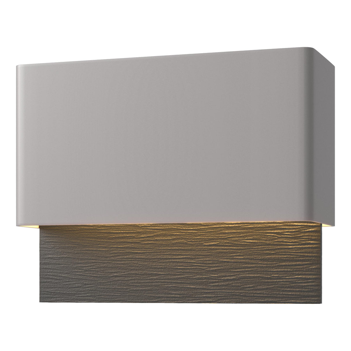 Hubbardton Forge 2019 Coastal Burnished Steel Coastal Black Stratum Dark Sky Friendly LED Outdoor Sconce