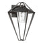 Hubbardton Forge 2022 Coastal Oil Rubbed Bronze Clear Glass (ZM) Stellar Small Outdoor Sconce