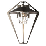 Hubbardton Forge 2022 Coastal Oil Rubbed Bronze Clear Glass (ZM) Stellar Small Outdoor Sconce