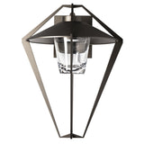 Hubbardton Forge 2022 Coastal Oil Rubbed Bronze Clear Glass (ZM) Stellar Small Outdoor Sconce