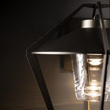 Hubbardton Forge 2022 Coastal Oil Rubbed Bronze Clear Glass (ZM) Stellar Small Outdoor Sconce