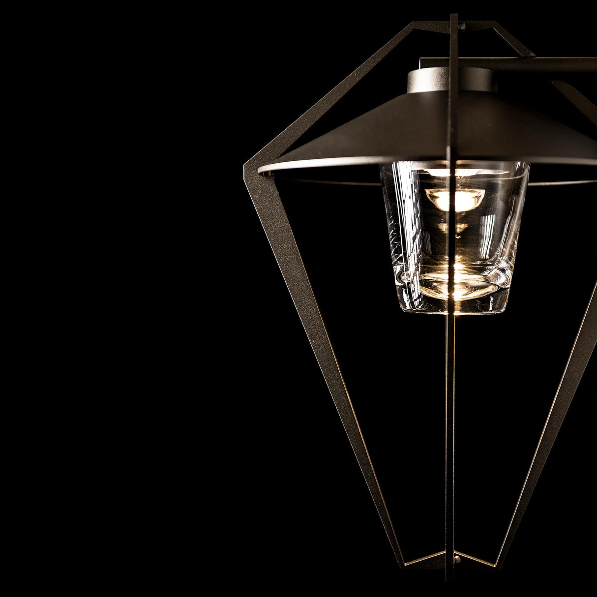 Hubbardton Forge 2022 Coastal Oil Rubbed Bronze Clear Glass (ZM) Stellar Small Outdoor Sconce