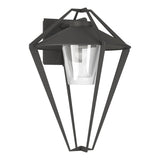 Hubbardton Forge 2022 Coastal Natural Iron Clear Glass (ZM) Stellar Small Outdoor Sconce
