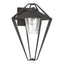 Hubbardton Forge 2022 Coastal Natural Iron Clear Glass (ZM) Stellar Small Outdoor Sconce