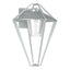 Hubbardton Forge 2022 Coastal Burnished Steel Clear Glass (ZM) Stellar Small Outdoor Sconce