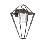 Hubbardton Forge 2022 Coastal Oil Rubbed Bronze Clear Glass (ZM) Stellar Large Outdoor Sconce