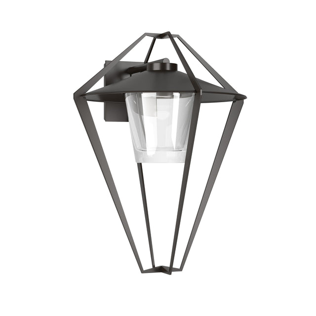 Hubbardton Forge 2022 Coastal Oil Rubbed Bronze Clear Glass (ZM) Stellar Large Outdoor Sconce