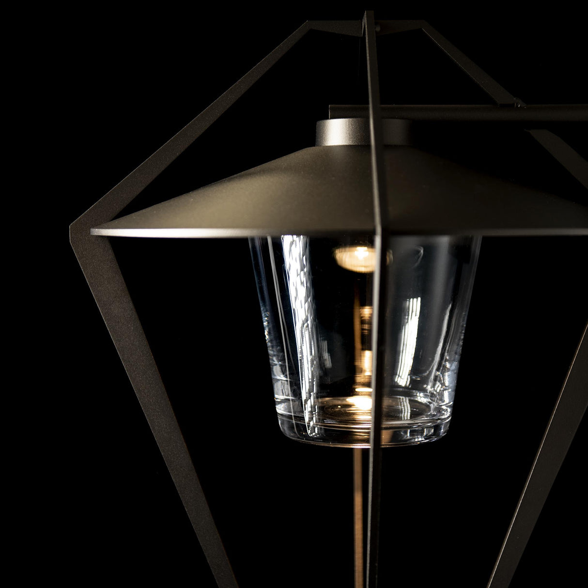 Hubbardton Forge 2022 Coastal Oil Rubbed Bronze Clear Glass (ZM) Stellar Large Outdoor Sconce