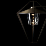 Hubbardton Forge 2022 Coastal Oil Rubbed Bronze Clear Glass (ZM) Stellar Large Outdoor Sconce