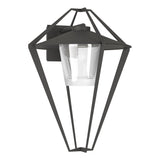 Hubbardton Forge 2022 Coastal Natural Iron Clear Glass (ZM) Stellar Large Outdoor Sconce