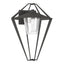Hubbardton Forge 2022 Coastal Natural Iron Clear Glass (ZM) Stellar Large Outdoor Sconce