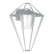 Hubbardton Forge 2022 Coastal Burnished Steel Clear Glass (ZM) Stellar Large Outdoor Sconce