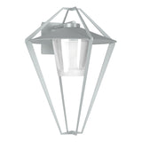 Hubbardton Forge 2022 Coastal Burnished Steel Clear Glass (ZM) Stellar Large Outdoor Sconce