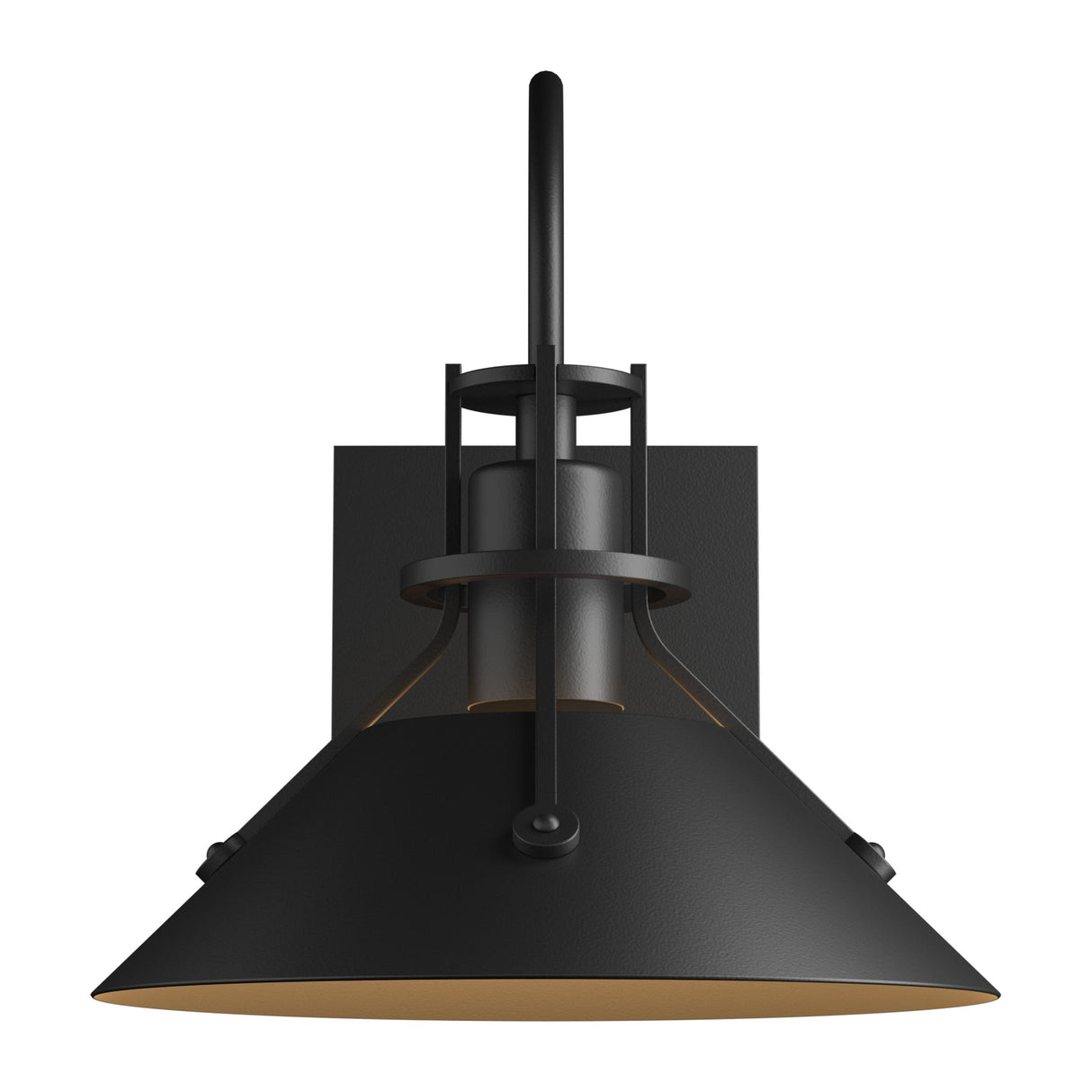 Hubbardton Forge 2017 Coastal Black Henry Small Outdoor Sconce