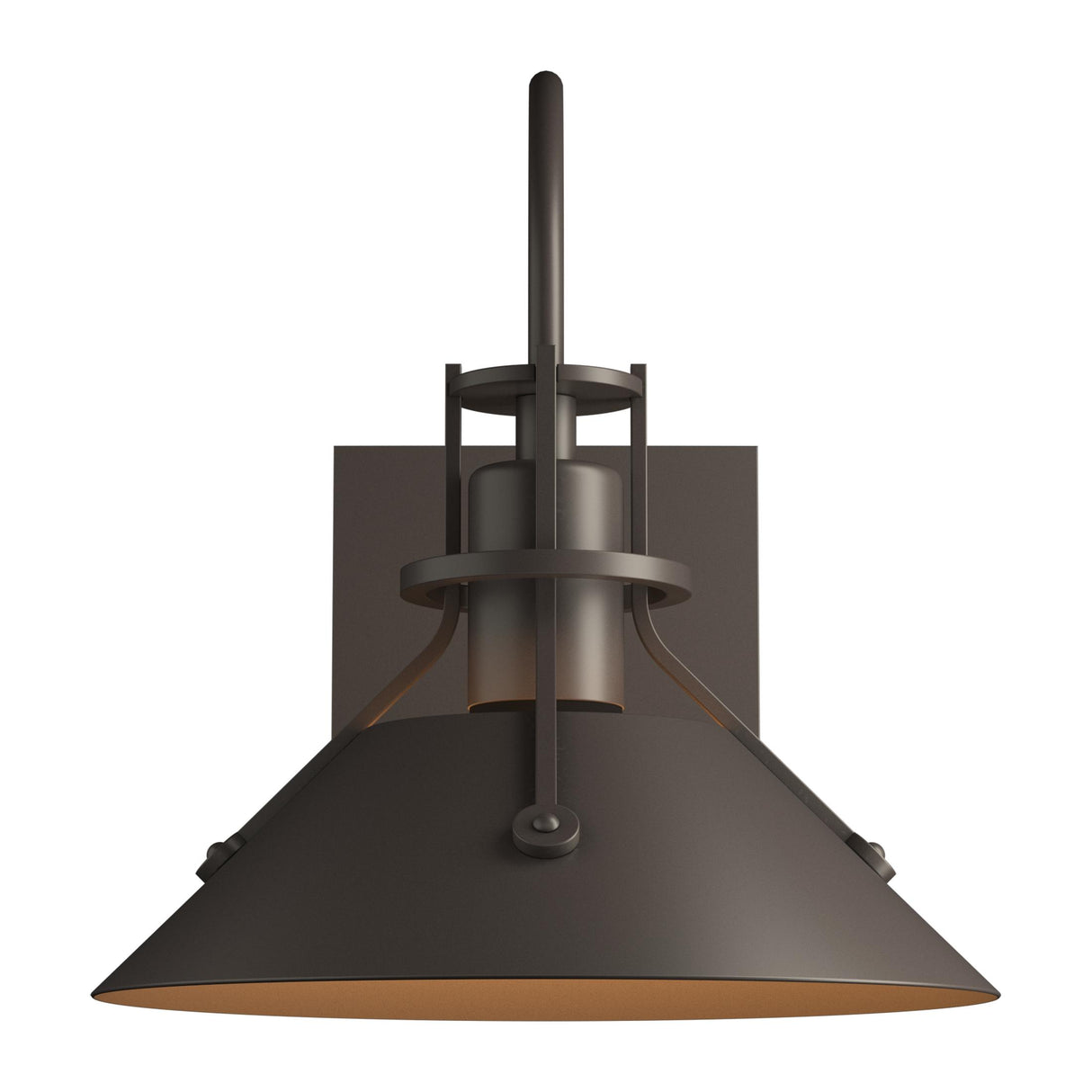 Hubbardton Forge 2017 Coastal Dark Smoke Henry Small Outdoor Sconce