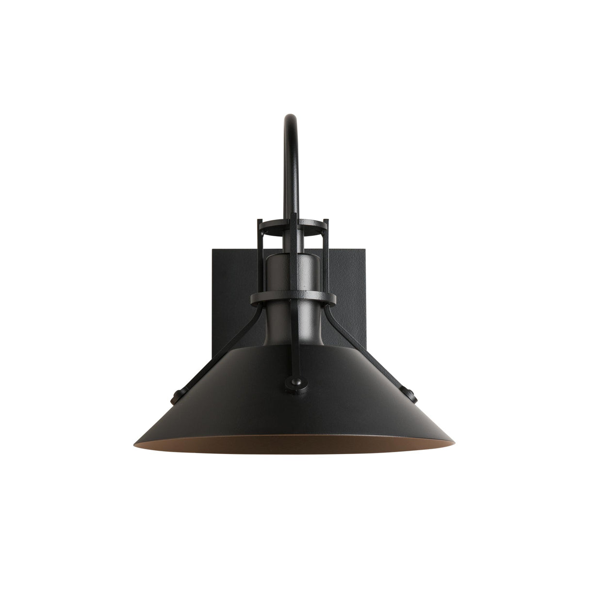 Hubbardton Forge 2019 Coastal Black Henry Small Dark Sky Friendly Outdoor Sconce