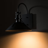 Hubbardton Forge 2019 Coastal Black Henry Small Dark Sky Friendly Outdoor Sconce